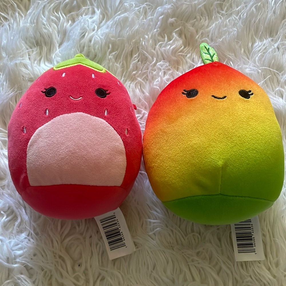 Colorful Plush Fruit Toy Set(new)